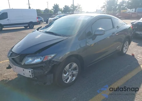 2013 Honda Civic Lx z USA, uszkodzony, nr VIN 2HGFG3B53DH514525